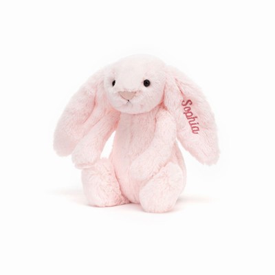 Jellycat Bashful Pink Bunny Medium Australia | 371652DRZ